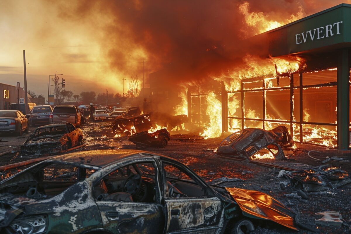 La négligence d'une entreprise déchaîne un enfer de flammes et de fumées toxiques à Tarbes